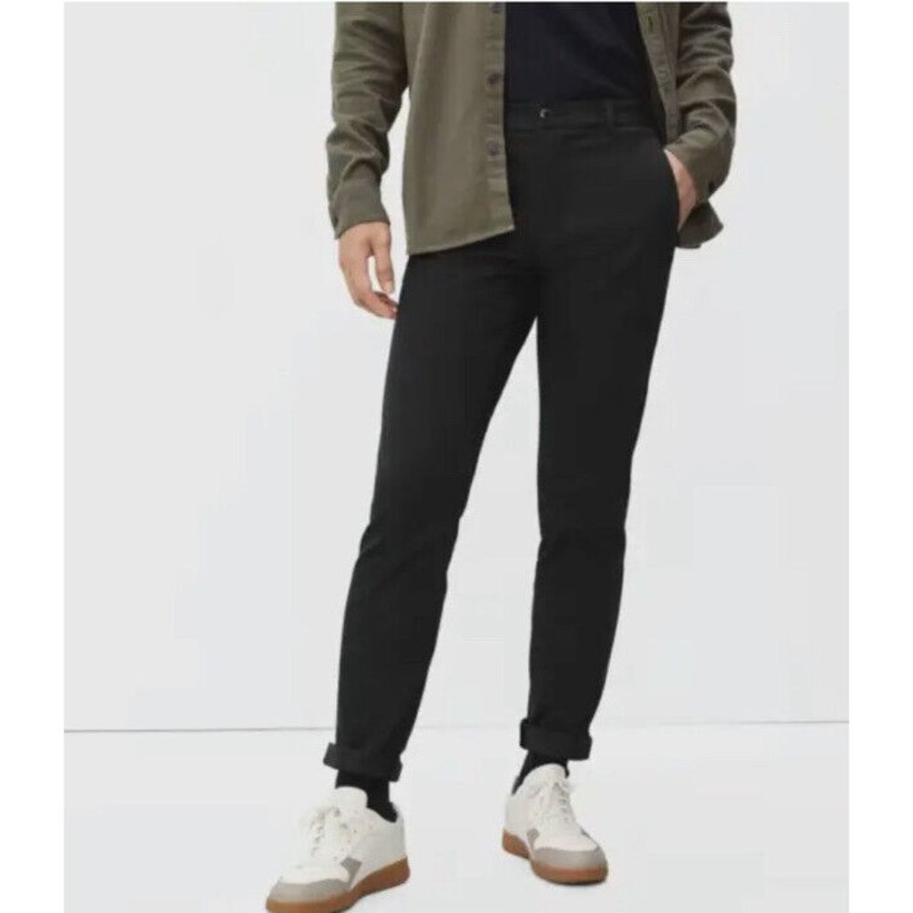 Everlane Uniform Men The Performance Chino Pants Black 38 x‎ 32